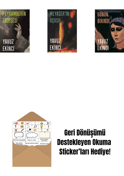 Peygamberin Endişesi + Meyaser'in Uçuşu + Günün Birinde + Okuma Sticker'ları