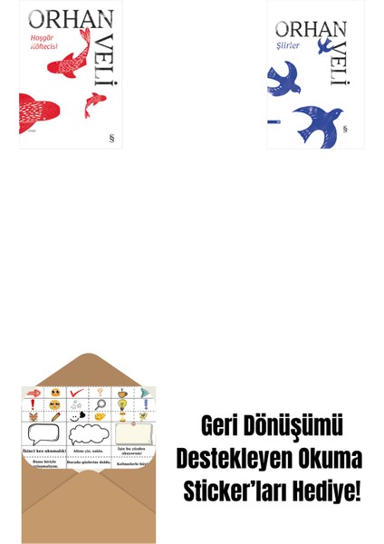 Hoşgör Köftecisi + Şiirler + Okuma Sticker'ları