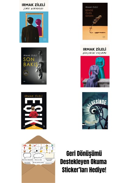Irmak Zileli 6 Kitap Set + Okuma Sticker'ları