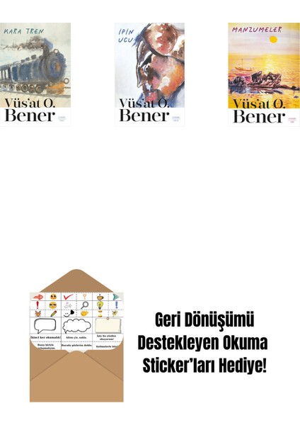 Kara Tren + Ipin Ucu + Manzumeler + Okuma Sticker'ları