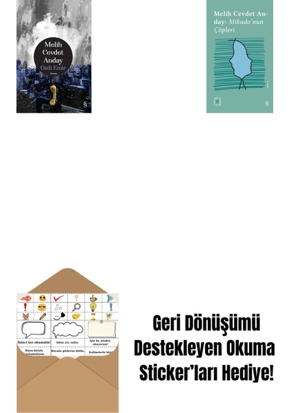 Gizli Emir (Ciltli) + Everest Açıkhava 3 - Mikado’nun Çöpleri + Okuma Sticker'ları