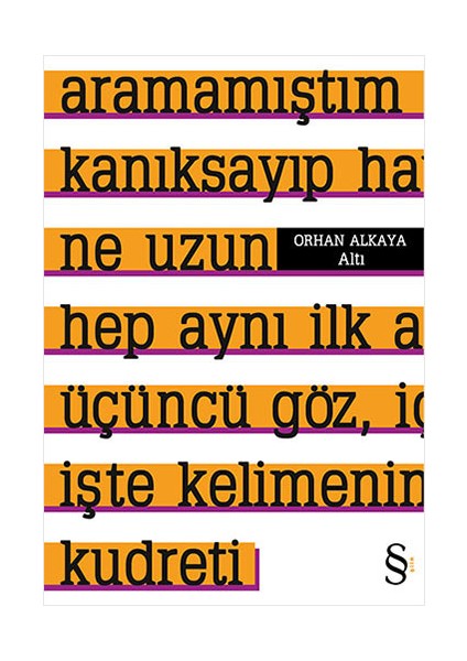A ! Etika + Parçalanmış Divan + Altı + Okuma Sticker'ları
