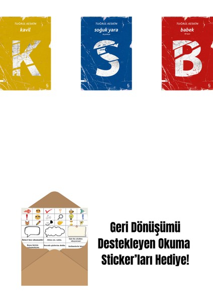 Kavil + Soğuk Yara + Babek + Okuma Sticker'ları