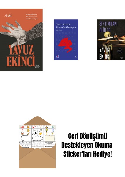 Aziz + Everest Açıkhava 39 - Dedemin Madalyası + Sırtımdaki Ölüler + Okuma Sticker'ları