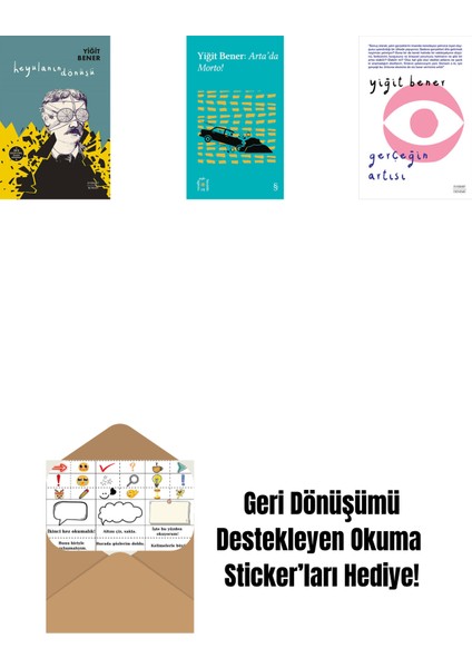 Heyulanın Dönüşü + Everest Açıkhava 32 - Arta’da Morto! + Gerçeğin Artısı + Okuma Sticker'ları