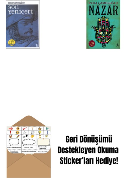 Son Yeniçeri (Midi Boy) + Nazar + Okuma Sticker'ları