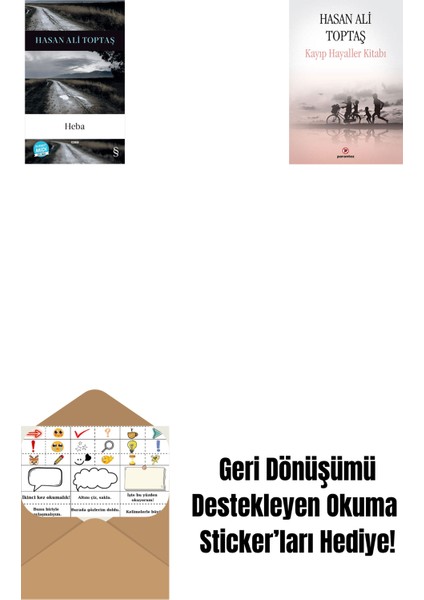 Heba (Midi Boy) + Kayıp Hayaller Kitabı + Okuma Sticker'ları
