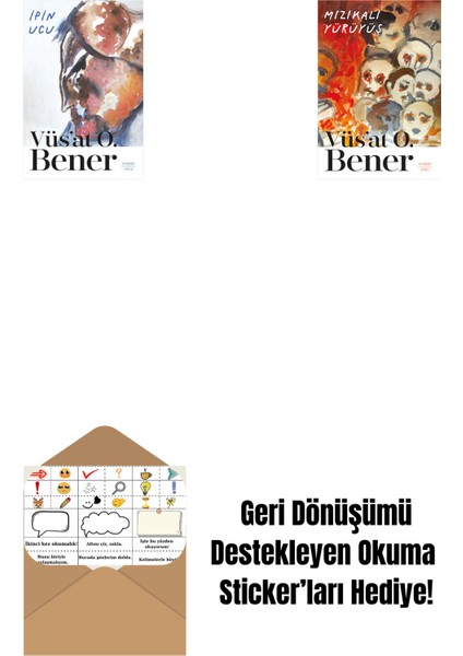 Ipin Ucu + Mızıkalı Yürüyüş + Okuma Sticker'ları