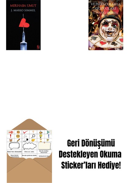 Merhaba Umut + ve Palyaçolarla Gözyaşları + Okuma Sticker'ları