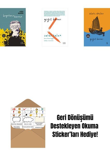 Heyulanın Dönüşü + Sakar Kalem + Öteki Düşler + Okuma Sticker'ları