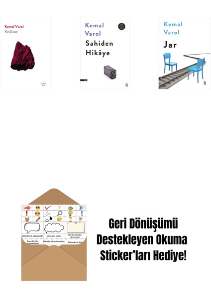 Kin Divanı + Sahiden Hikâye + Jar + Okuma Sticker'ları
