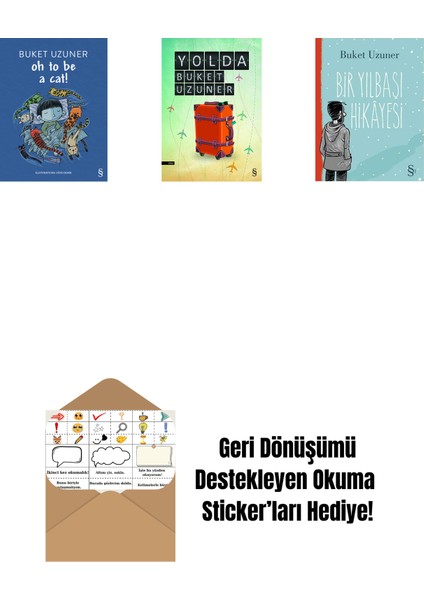 Oh To Be A Cat! + Yolda + Bir Yılbaşı Hikâyesi + Okuma Sticker'ları