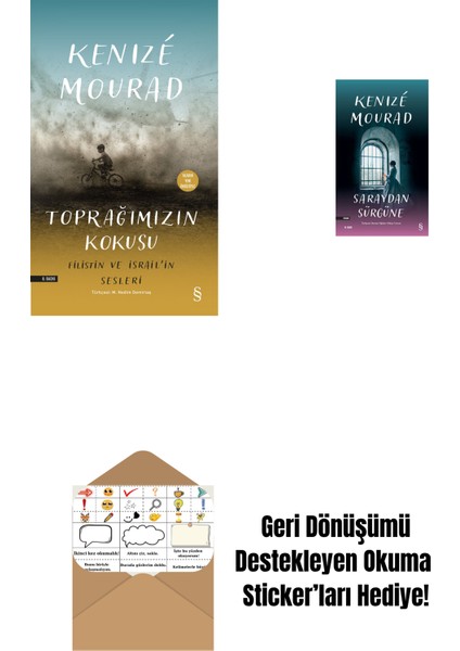 Toprağımızın Kokusu + Saraydan Sürgüne + Okuma Sticker'ları