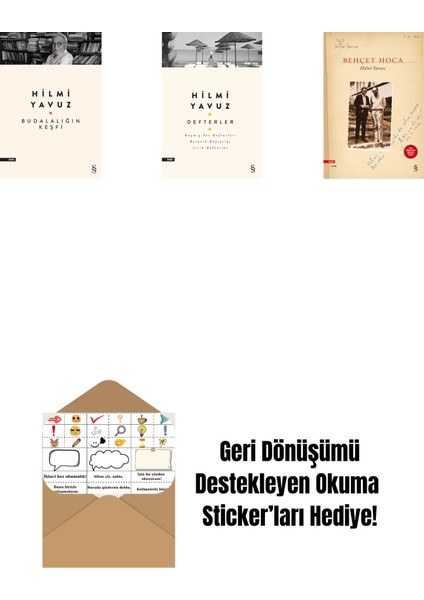 Budalalığın Keşfi + Defterler + Behçet Hoca + Okuma Sticker'ları