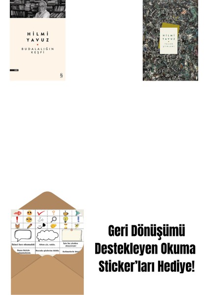 Budalalığın Keşfi + Talan Şiirleri (Ciltli) + Okuma Sticker'ları