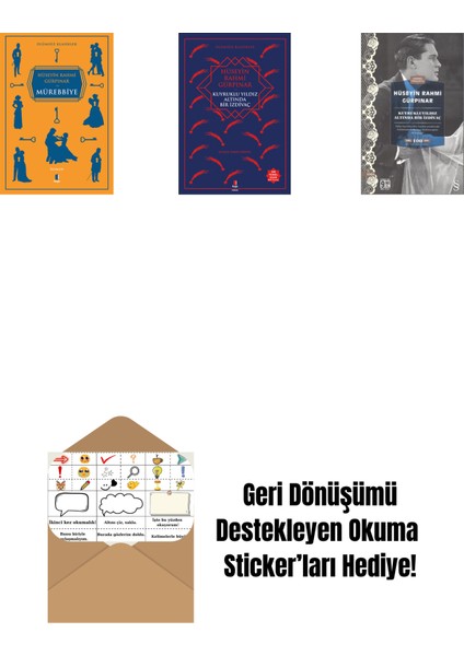 Mürebbiye + Kuyruklu Yıldız Altında Bir Izdivaç + Kuyrukluyıldız Altında Bir Izdivaç (Cep Boy) + Okuma Sticker'ları