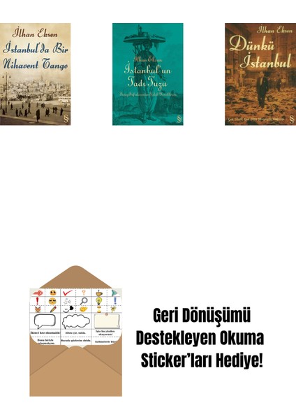 Istanbul'da Bir Nihavent Tango + Istanbul'un Tadı Tuzu + Dünkü Istanbul + Okuma Sticker'ları