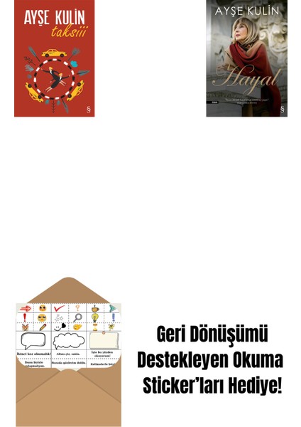 Taksiii + Hayal + Okuma Sticker'ları