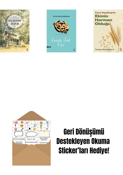 Atascadero'nun Sincapları + Arada Aşk Var + Ekinin Harman Olduğu + Okuma Sticker'ları