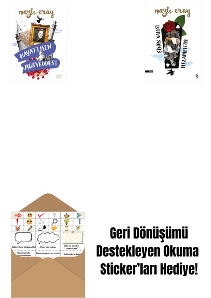 Hayatımın Müsveddesi + Sinek Valesi Nizamettin + Okuma Sticker'ları