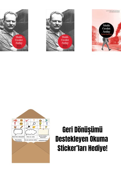 Melih Cevdet Anday - Bütün Şiirleri (Ciltli) + Melih Cevdet Anday - Bütün Şiirleri + Barem Kanunu + Okuma Sticker'ları
