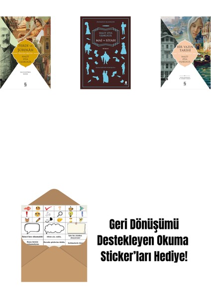 Ferdi ve Şürekası + Mai ve Siyah + Bir Yazın Tarihi + Okuma Sticker'ları