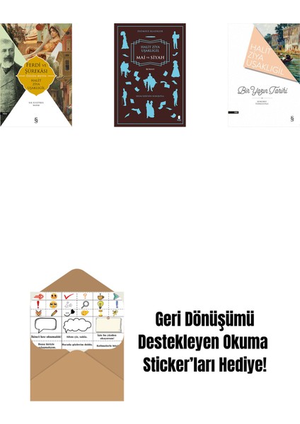 Ferdi ve Şürekası + Mai ve Siyah + Bir Yazın Tarihi + Okuma Sticker'ları