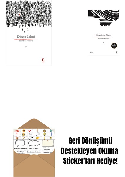 Dünya Lekesi (Ciltli) + Kendinin Ağacı + Okuma Sticker'ları