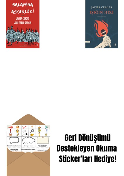 Salamina Askerleri (Çizgi Roman) + Işığın Hızı + Okuma Sticker'ları