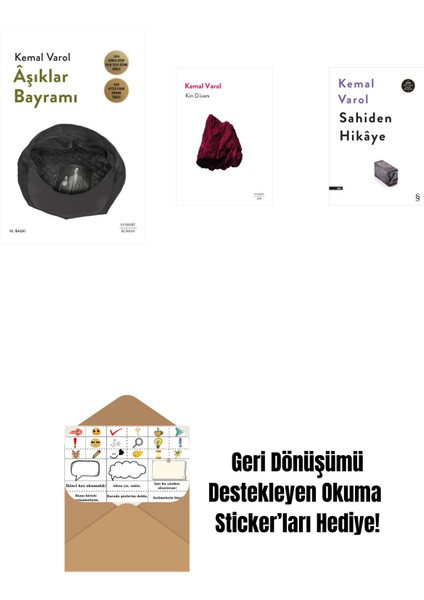 Âşıklar Bayramı + Kin Divanı + Sahiden Hikâye + Okuma Sticker'ları