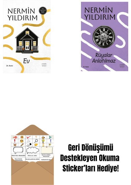 Ev (Ciltli) + Rüyalar Anlatılmaz + Okuma Sticker'ları