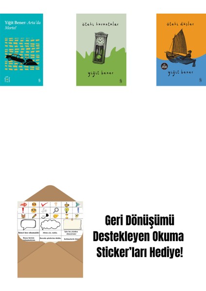 Everest Açıkhava 32 - Arta’da Morto! + Öteki Kuruntular + Öteki Düşler + Okuma Sticker'ları