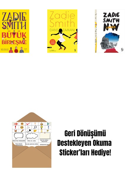 Büyük Birleşme + Dans Zamanı + Nw, Londra + Okuma Sticker'ları