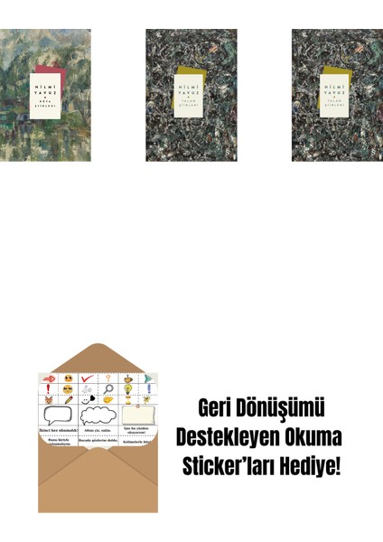 Rüya Şiirleri (Ciltli) + Talan Şiirleri (Ciltli) + Talan Şiirleri + Okuma Sticker'ları