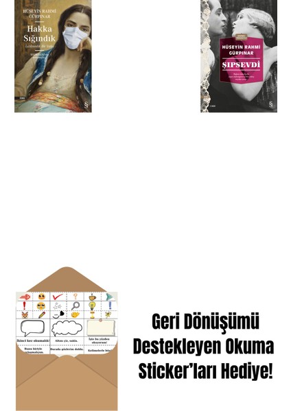 Hakka Sığındık + Şıpsevdi (Günümüz Türkçesiyle) + Okuma Sticker'ları