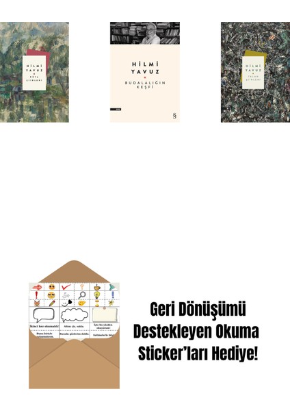 Rüya Şiirleri (Ciltli) + Budalalığın Keşfi + Talan Şiirleri + Okuma Sticker'ları