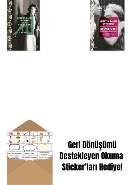 Gulyabani (Cep Boy) + Şıpsevdi (Günümüz Türkçesiyle) + Okuma Sticker'ları