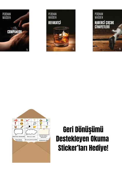 The Companion + Refakatçi + Haberci Çocuk Cinayetleri + Okuma Sticker'ları