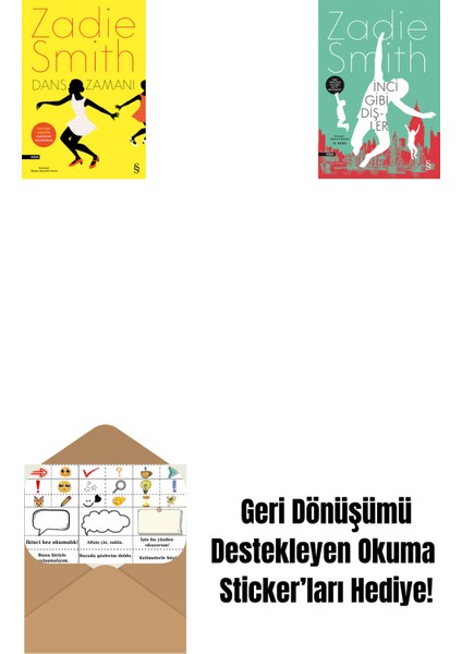 Dans Zamanı + Inci Gibi Dişler + Okuma Sticker'ları