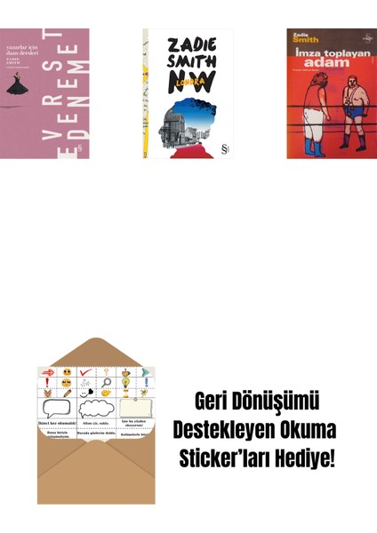 Yazarlar Için Dans Dersleri + Nw, Londra + Imza Toplayan Adam + Okuma Sticker'ları