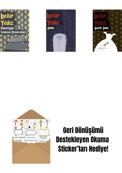 Röportajlar: Yargılayan Zaman Içinde + Darbe + Bozkır Gelini + Okuma Sticker'ları