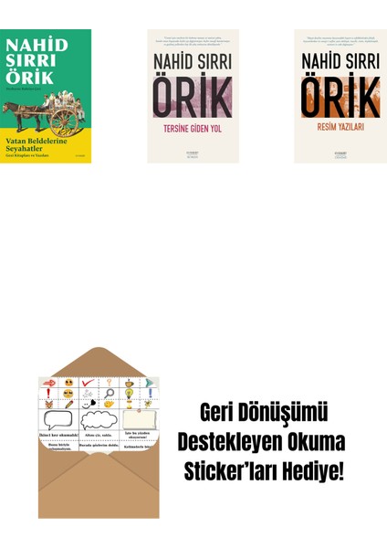 Vatan Beldelerine Seyahatler + Tersine Giden Yol + Resim Yazıları + Okuma Sticker'ları