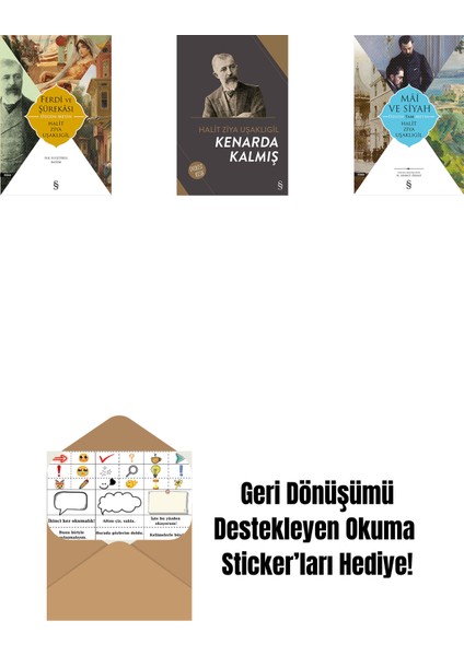 Ferdi ve Şürekası + Kenarda Kalmış + Mâî ve Siyah - Özgün Tam Metin + Okuma Sticker'ları