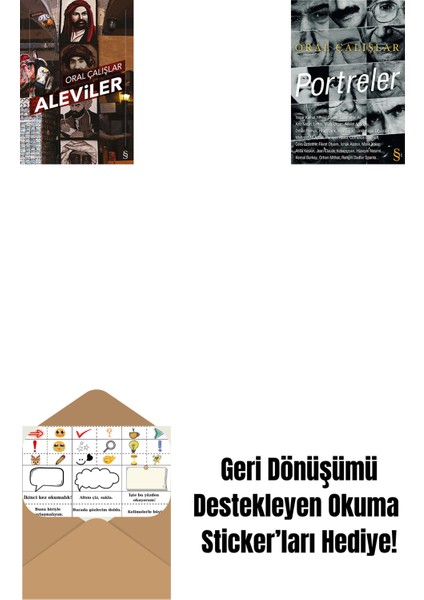 Aleviler + Portreler + Okuma Sticker'ları