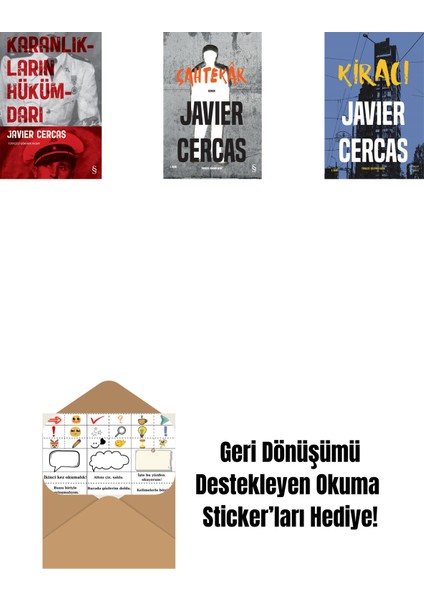 Karanlıkların Hükümdarı + Sahtekâr + Kiracı + Okuma Sticker'ları