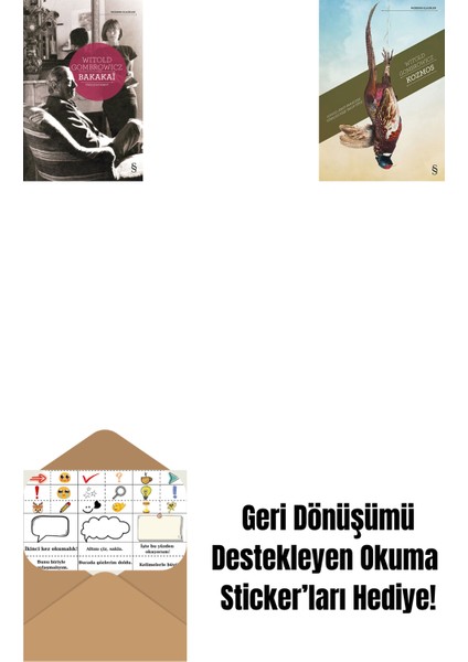 Bakakai + Kozmos + Okuma Sticker'ları