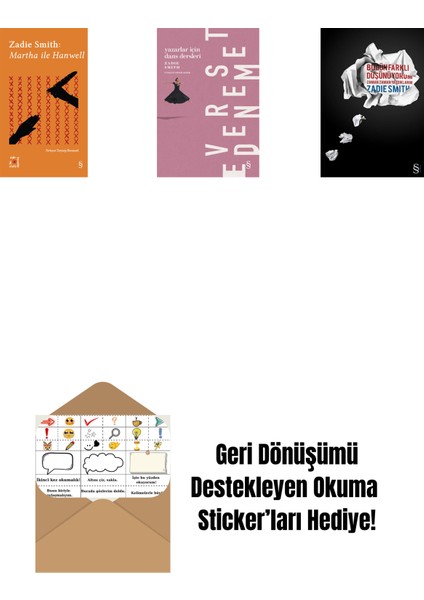 Everest Açıkhava 2 - Martha ile Hanwell + Yazarlar Için Dans Dersleri + Bugün Farklı Düşünüyorum + Okuma Sticker'ları