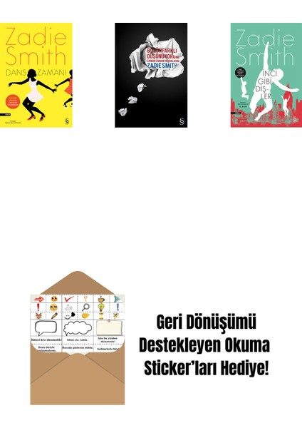 Dans Zamanı + Bugün Farklı Düşünüyorum + Inci Gibi Dişler + Okuma Sticker'ları
