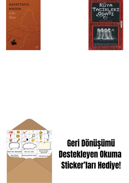 Hayattayız Madem + Rüya Tacirleri Odası + Okuma Sticker'ları