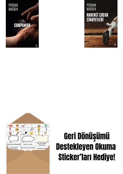 The Companion + Haberci Çocuk Cinayetleri + Okuma Sticker'ları